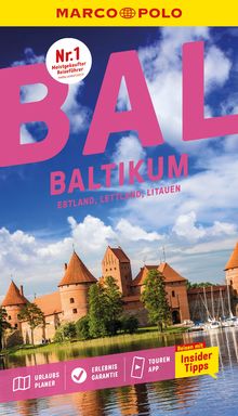 Baltikum, Estland, Lettland, Litauen, MAIRDUMONT: MARCO POLO Reiseführer