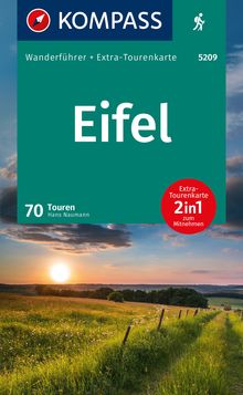 Eifel, 70 Touren mit Extra-Tourenkarte, MAIRDUMONT: KOMPASS Wanderführer