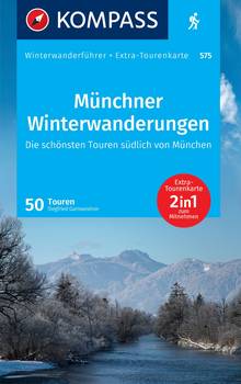 Münchner Winterwanderungen, 50 Touren mit Extra-Tourenkarte, MAIRDUMONT: KOMPASS Wanderführer