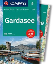 Gardasee, 70 Touren mit Extra-Tourenkarte, MAIRDUMONT: KOMPASS Wanderführer