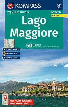 Lago Maggiore, 50 Touren mit Extra-Tourenkarte, MAIRDUMONT: KOMPASS Wanderführer
