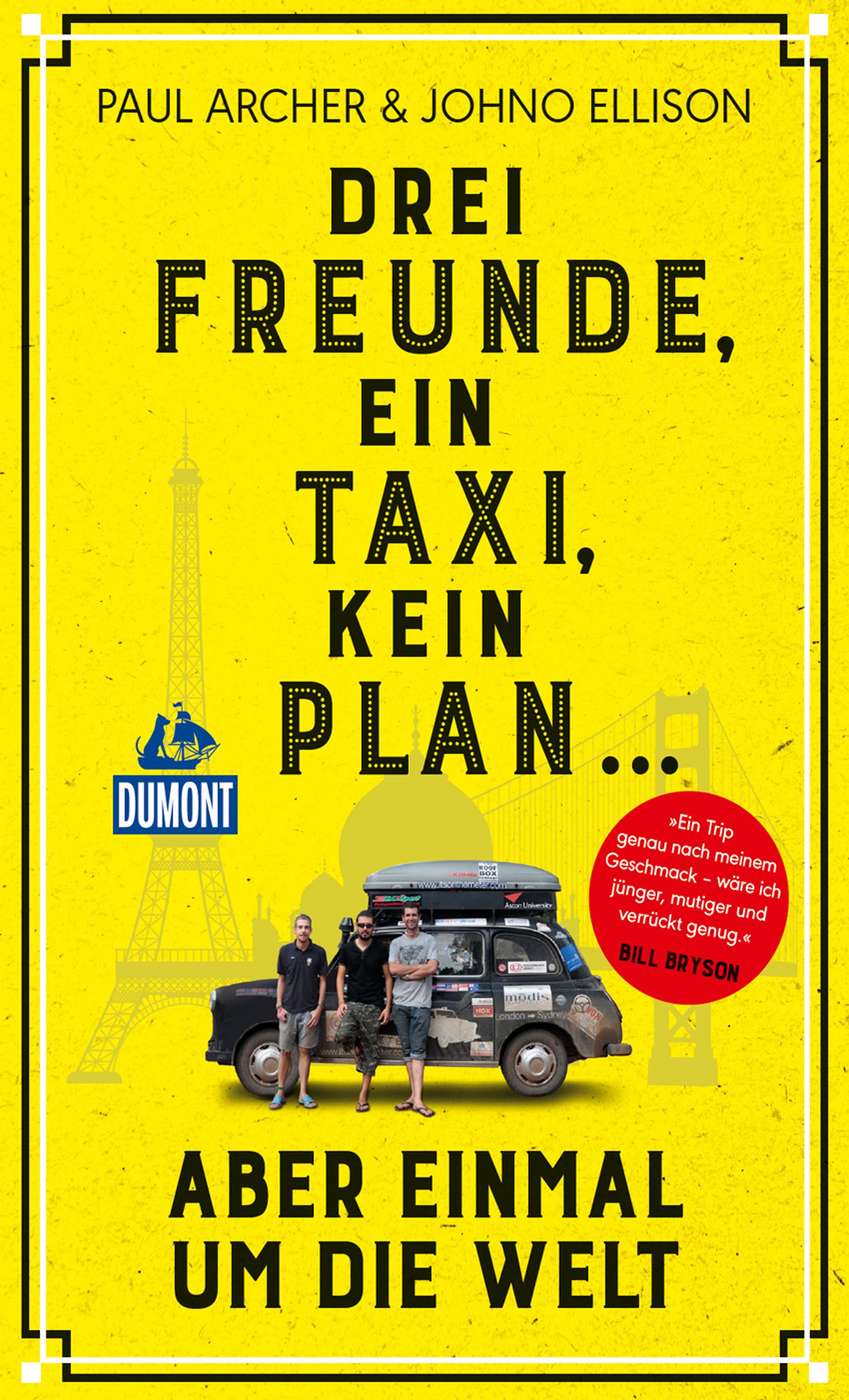 MAIRDUMONT Drei Freunde, ein Taxi, kein Plan