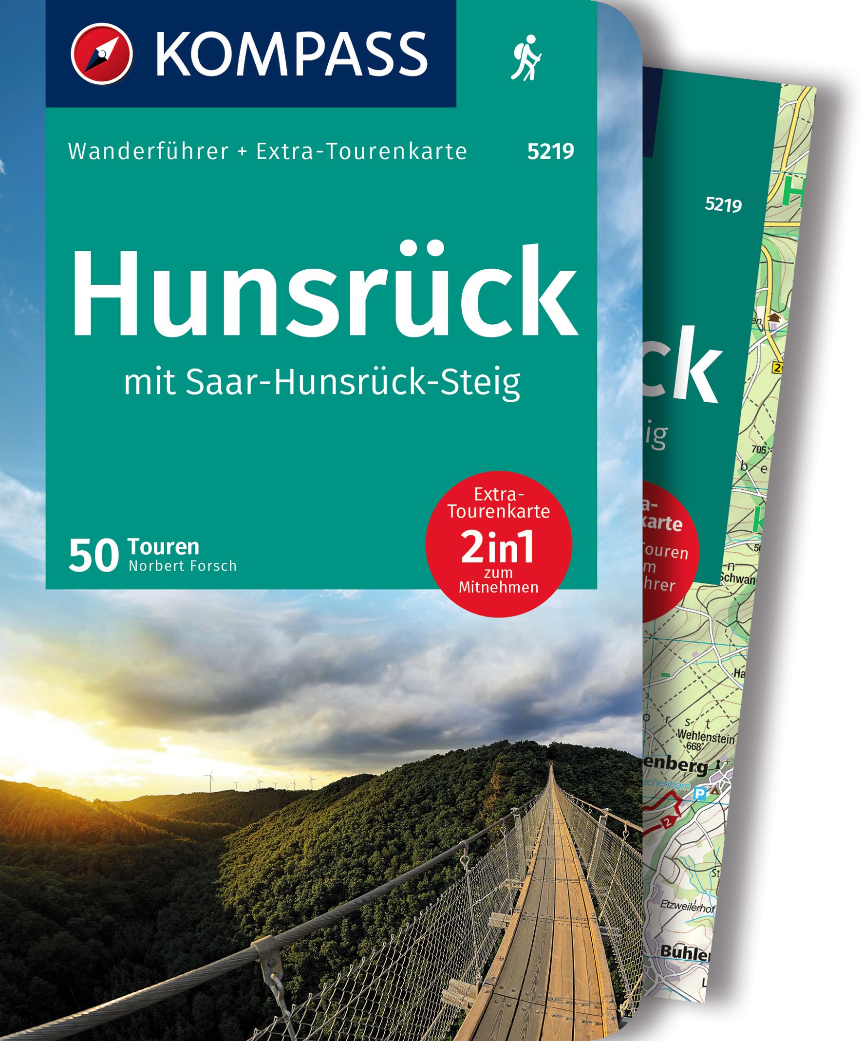 MAIRDUMONT Hunsrück mit Saar-Hunsrück-Steig, 50 Touren