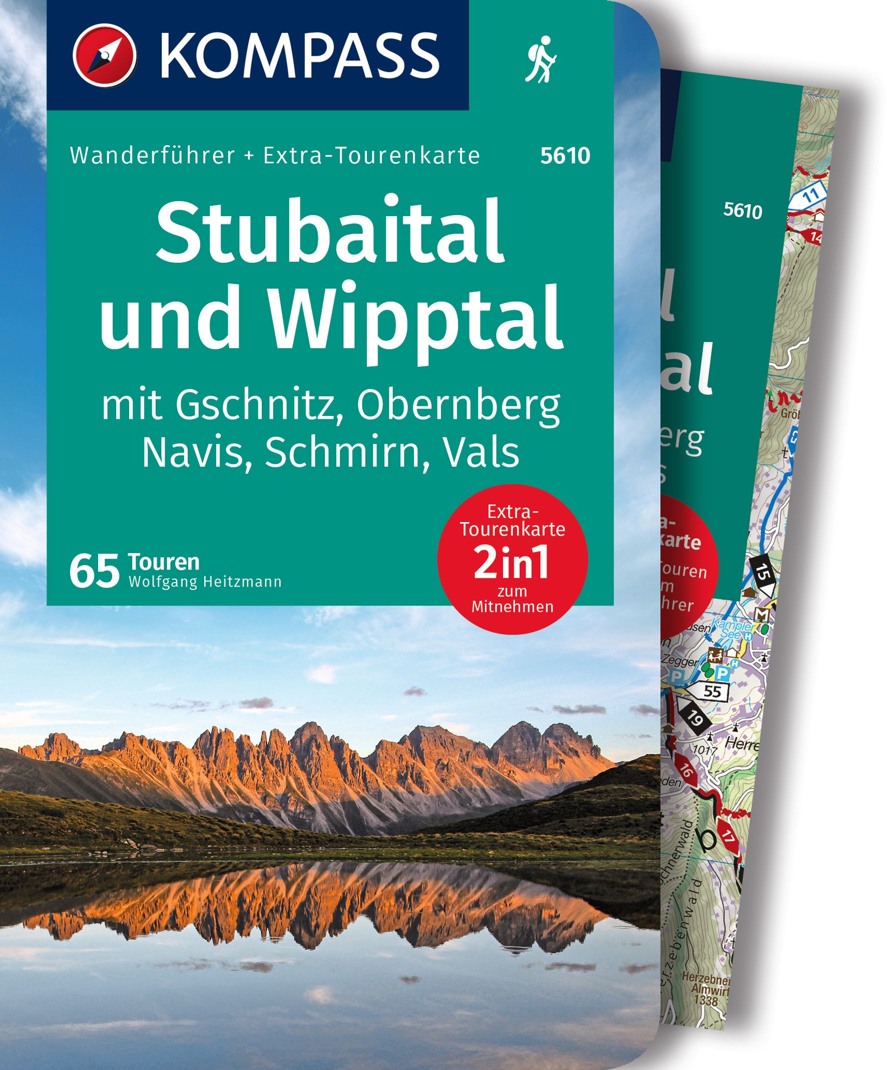 MAIRDUMONT Stubaital und Wipptal mit Gschnitz, Obernberg, Navis, Schmirn, Vals, 65 Touren mit Extra-Tourenkarte