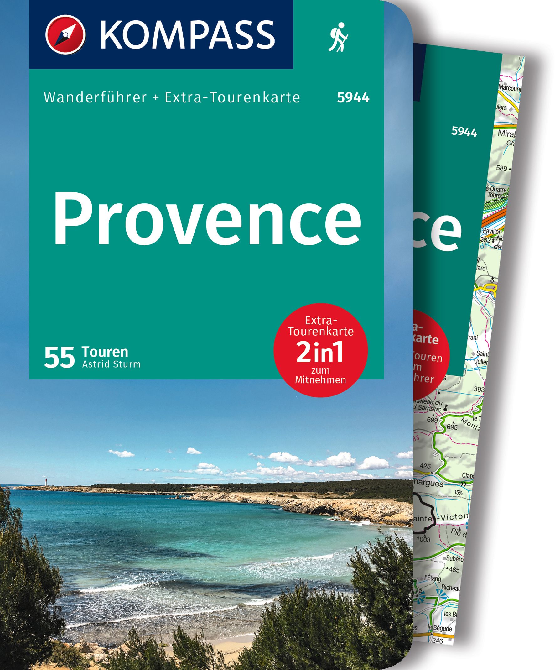MAIRDUMONT Provence, 55 Touren mit Extra-Tourenkarte