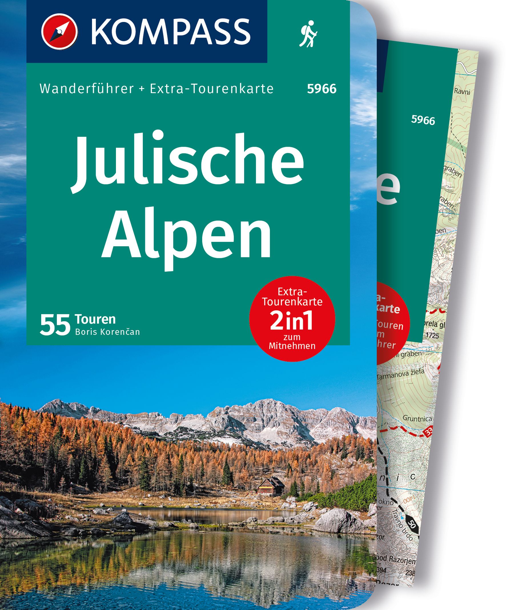MAIRDUMONT Julische Alpen, 55 Touren mit Extra-Tourenkarte