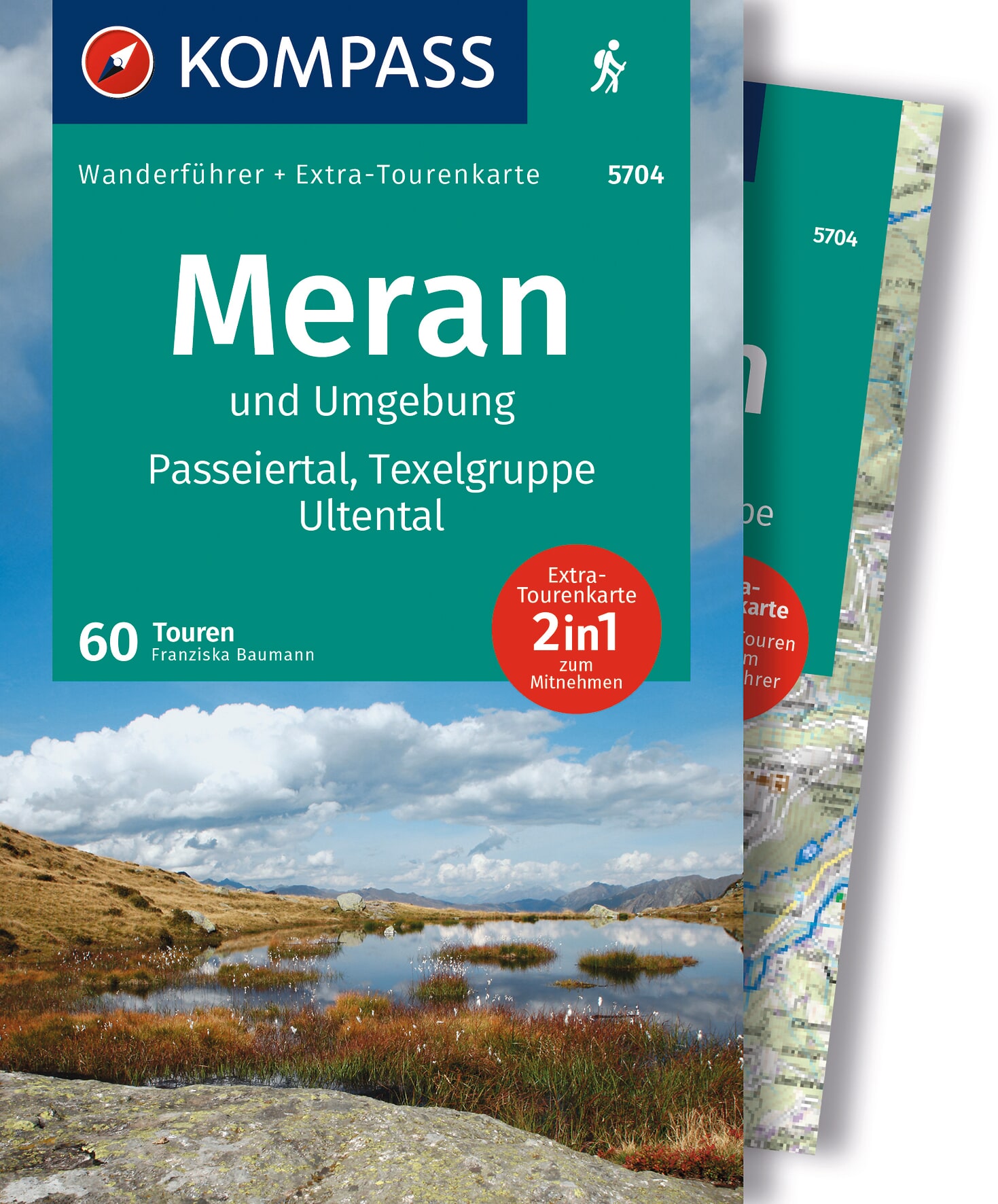 MAIRDUMONT Meran und Umgebung, Passeiertal, Texelgruppe, Ultental, 60 Touren mit Extra-Tourenkarte