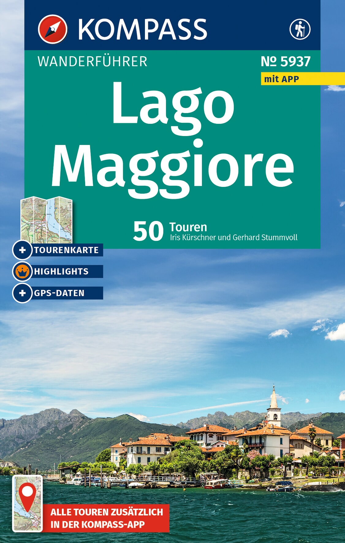 MAIRDUMONT Lago Maggiore, 50 Touren mit Extra-Tourenkarte