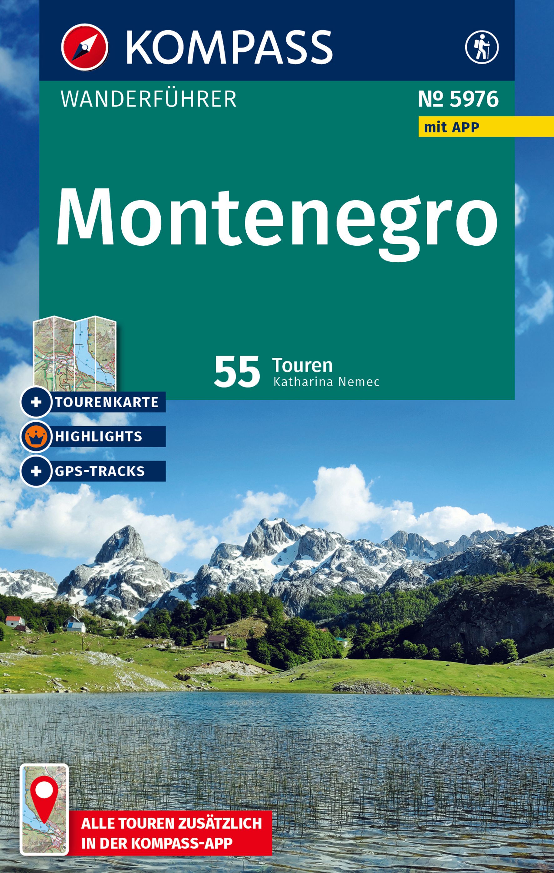 MAIRDUMONT Montenegro, 55 Touren mit Extra-Tourenkarte