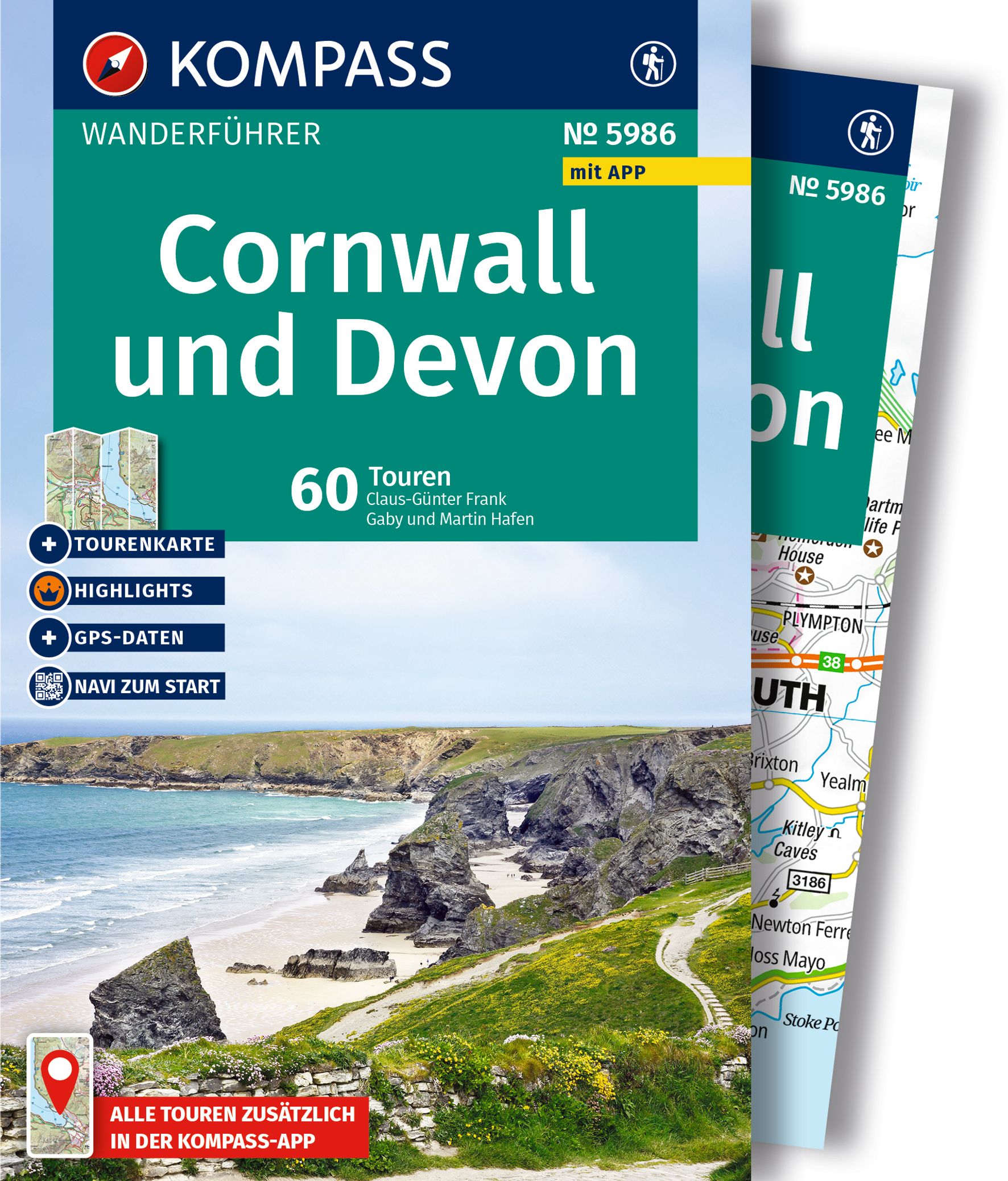 MAIRDUMONT Cornwall und Devon, 60 Touren mit Extra-Tourenkarte