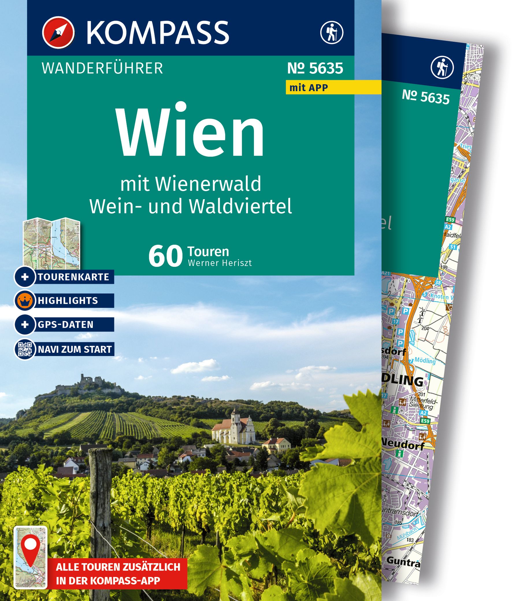MAIRDUMONT Wien mit Wienerwald, Wein- und Waldviertel, 60 Touren mit Extra-Tourenkarte