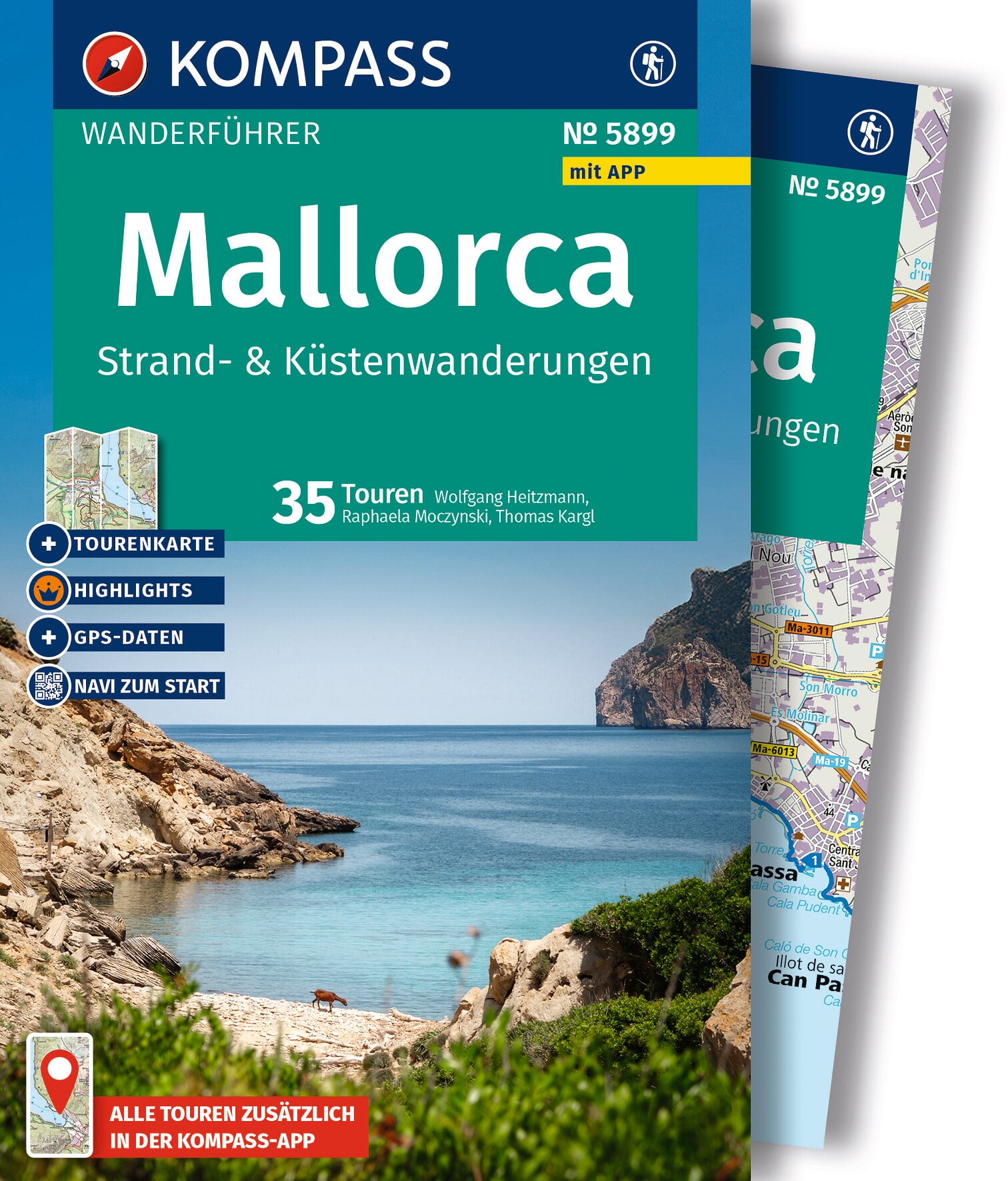 MAIRDUMONT Mallorca Strand- und Küstenwanderungen, 35 Touren mit Extra-Tourenkarte