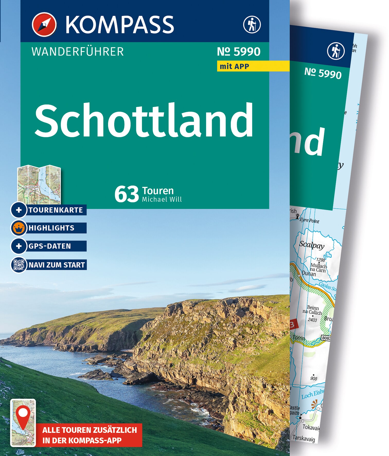 MAIRDUMONT Schottland, 63 Touren mit Extra-Tourenkarte